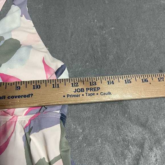 Carve Designs Paradise La Jolla Dress Womens Small‎ Pink Tropical Racerback - Picture 3 of 5